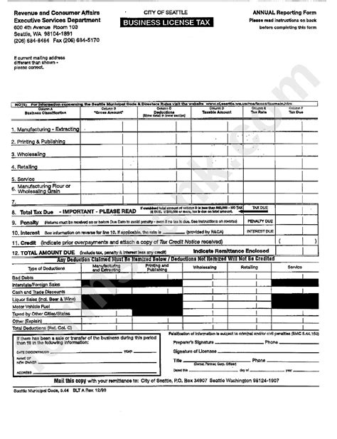 city of seattle business license|city of seattle business license tax filing.